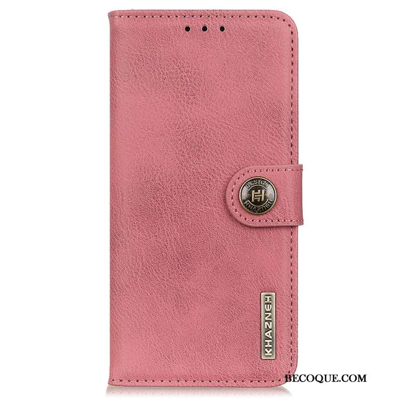 Etui Folio Xiaomi Redmi Note 13 5g Retro Khazneh