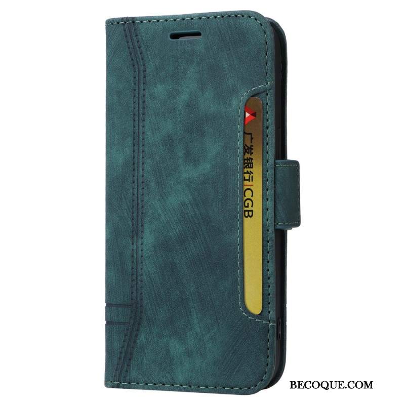 Etui Folio Xiaomi Redmi Note 13 5g Skórzany Styl Betopnice