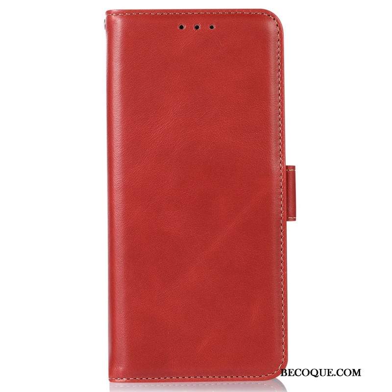 Etui Folio Xiaomi Redmi Note 13 Pro 4g Blokowanie Rfid Tekstury Skóry