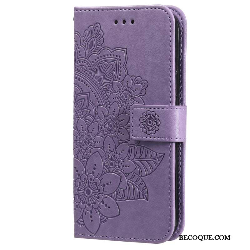 Etui Folio Xiaomi Redmi Note 13 Pro 4g Druk Mandali Etui Ochronne