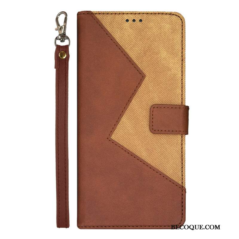 Etui Folio Xiaomi Redmi Note 13 Pro 4g Dwukolorowy Idewei Etui Ochronne