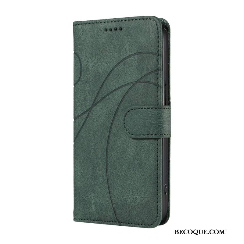 Etui Folio Xiaomi Redmi Note 13 Pro 4g Faliste Linie