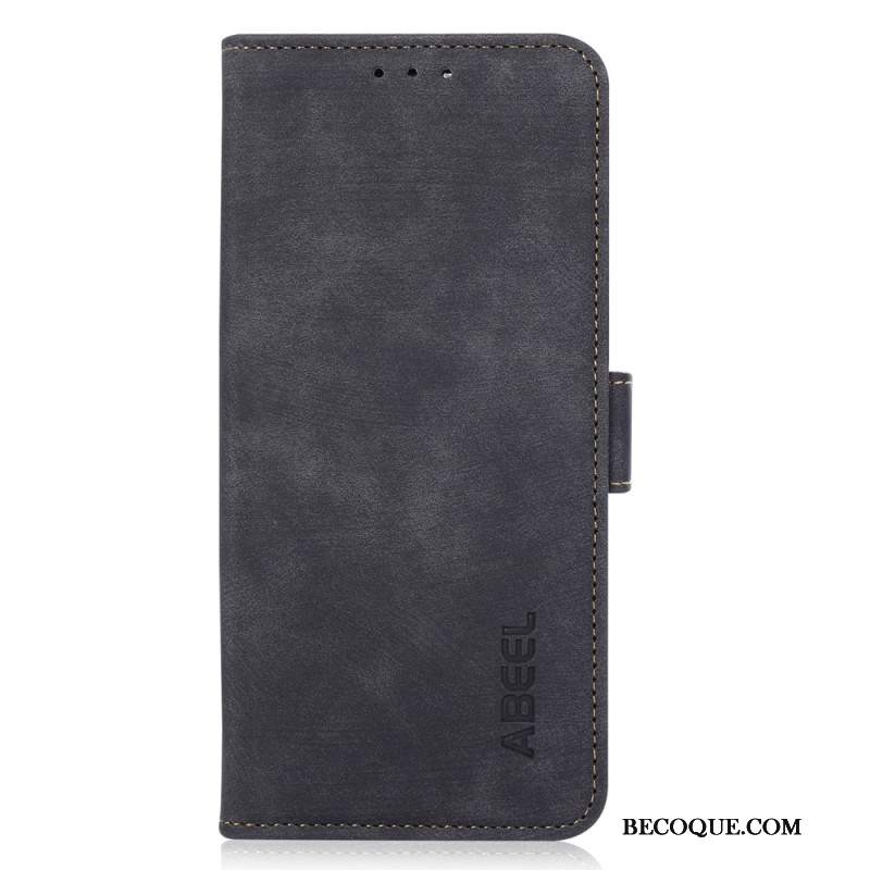 Etui Folio Xiaomi Redmi Note 13 Pro 4g Skórzany Styl Vintage Abeel