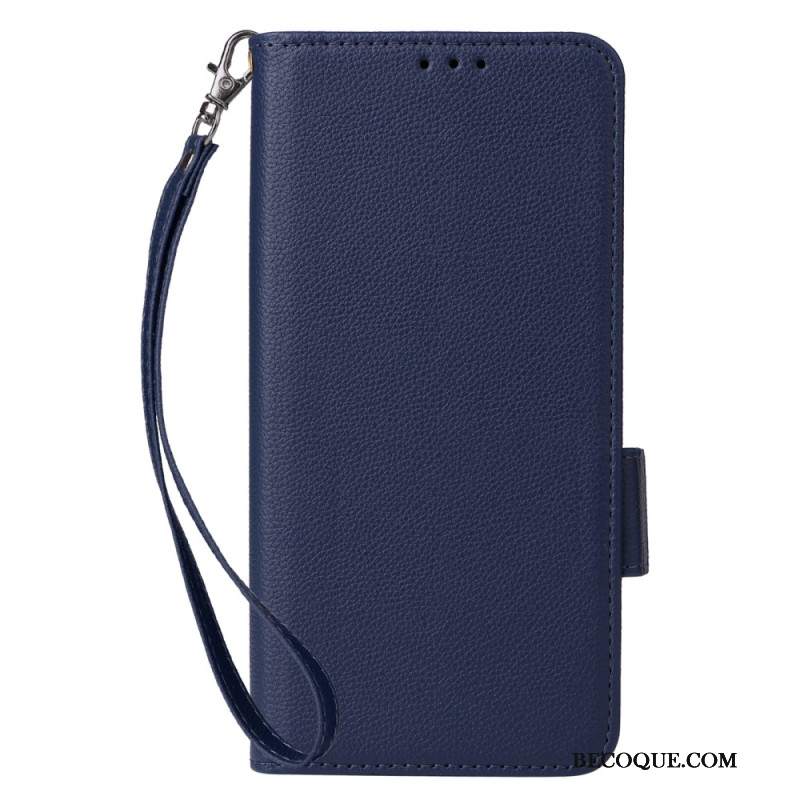 Etui Folio Xiaomi Redmi Note 13 Pro 4g Ultracienki Pasek Etui Ochronne