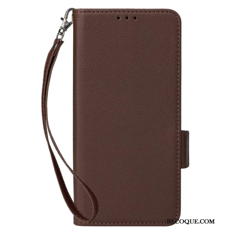 Etui Folio Xiaomi Redmi Note 13 Pro 4g Ultracienki Pasek Etui Ochronne