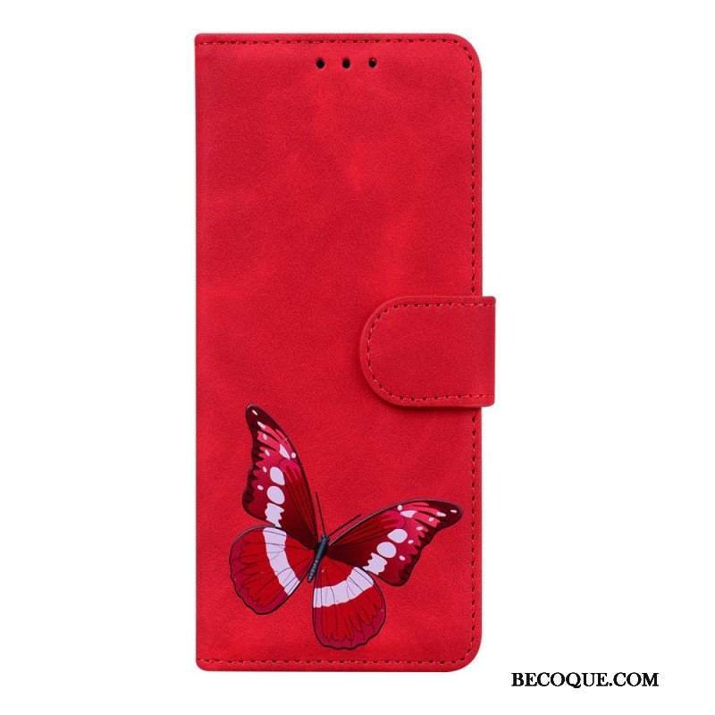 Etui Folio do Google Pixel 7 Wspaniały Motyl