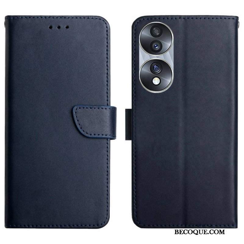 Etui Folio do Honor 70 Prawdziwa Skóra Nappa