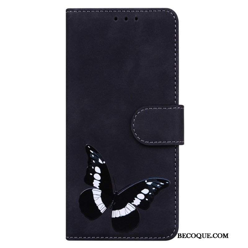 Etui Folio do Honor Magic 5 Lite Projekt Motyla