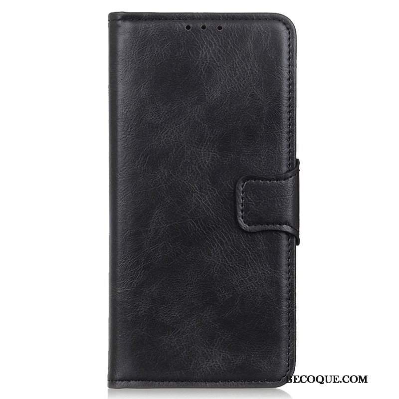 Etui Folio do Honor Magic 5 Lite Stylowe Skórzane Zapięcie Dwustronne