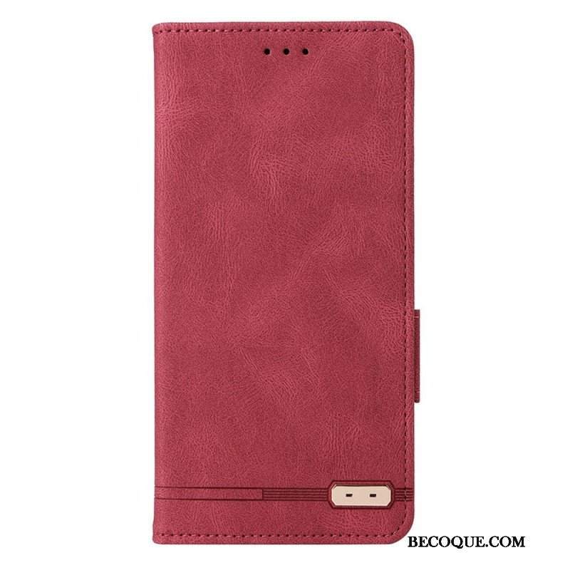 Etui Folio do OnePlus 10 Pro 5G Luksusowa Finezja