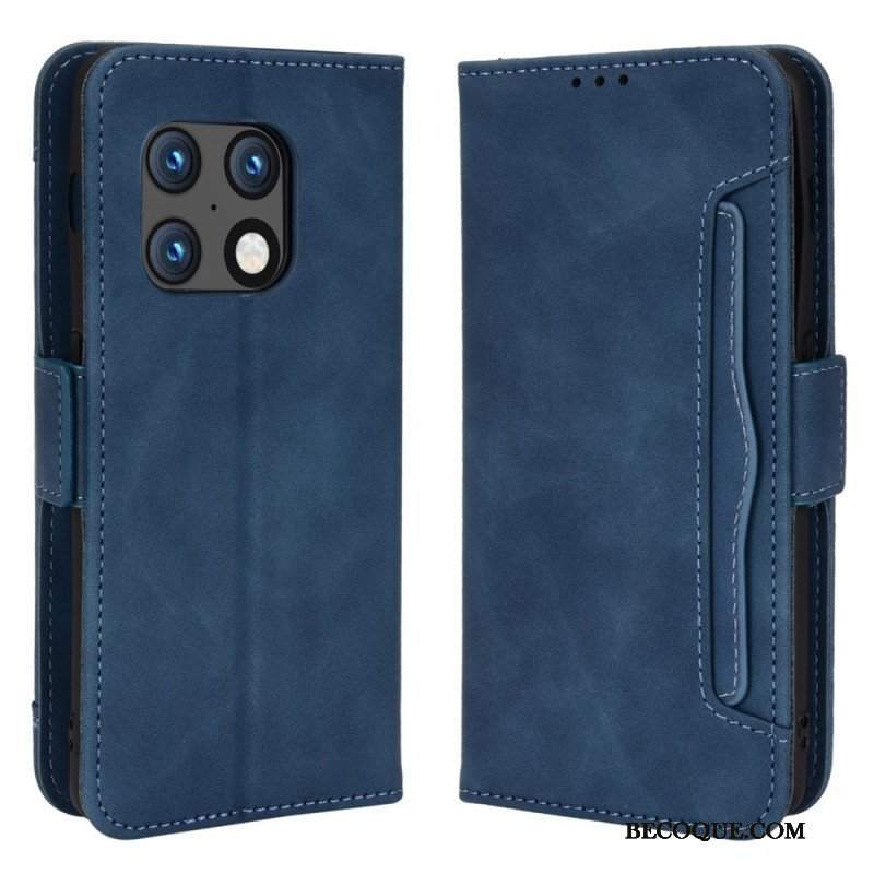 Etui Folio do OnePlus 10 Pro 5G Wielokartowa Klasa Premier