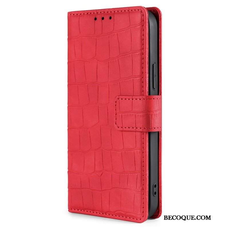 Etui Folio do OnePlus 10T 5G Krokodyl