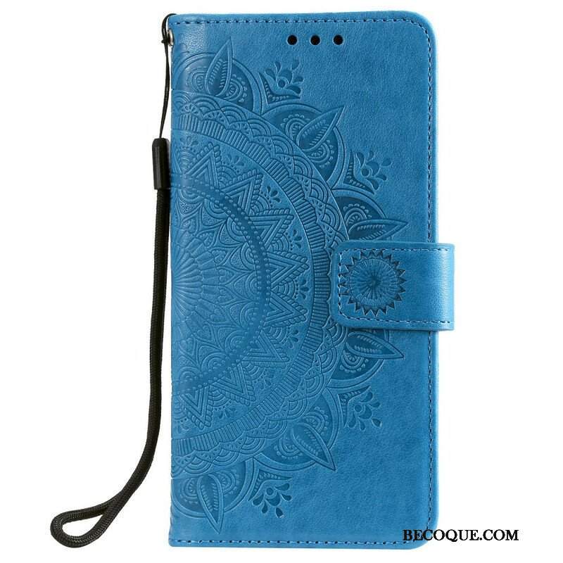 Etui Folio do OnePlus Nord 2 5G Mandala Słońca