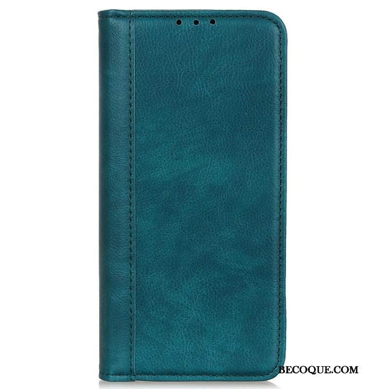 Etui Folio do OnePlus Nord 2T 5G Dwoina Skóry