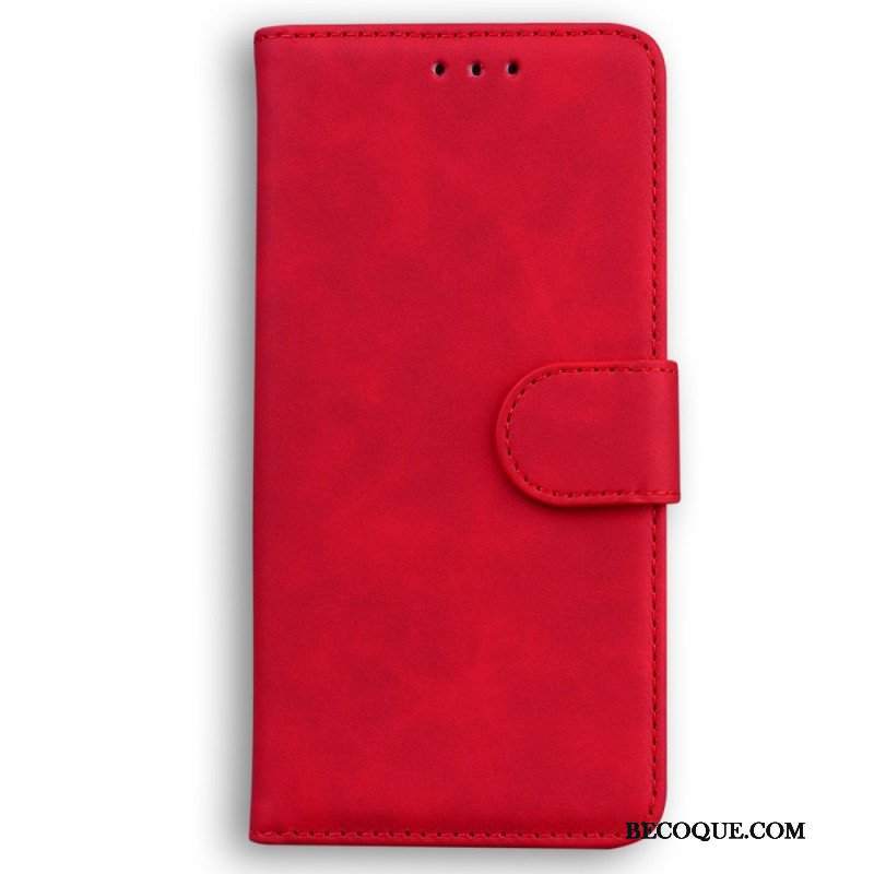 Etui Folio do OnePlus Nord 2T 5G Klasyczna Sztuczna Skóra