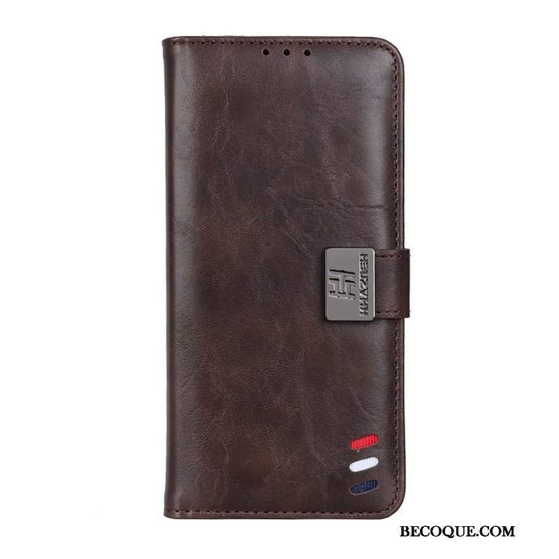 Etui Folio do OnePlus Nord CE 2 5G Trójkolorowy Kazneh