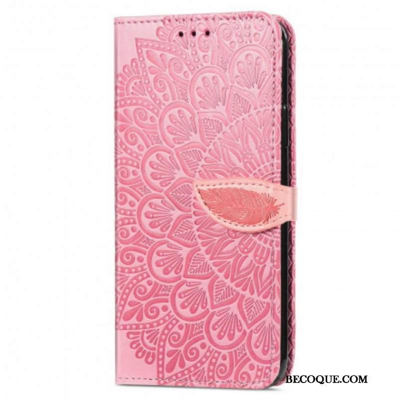 Etui Folio do Oppo A94 5G Plemienne Liście