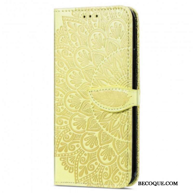 Etui Folio do Oppo A94 5G Plemienne Liście