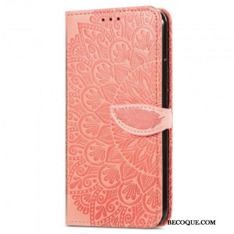 Etui Folio do Oppo A94 5G Plemienne Liście