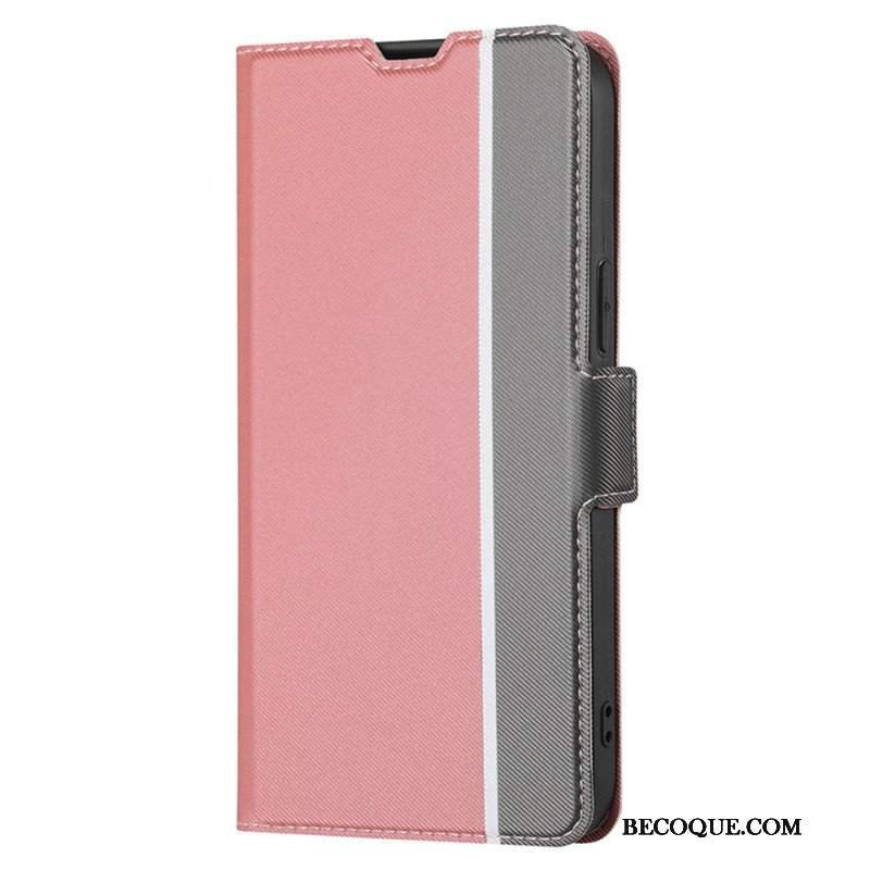 Etui Folio do Oppo Reno 8 Dwutonowy