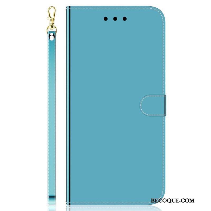 Etui Folio do Oppo Reno 8 Lustro I Smycz