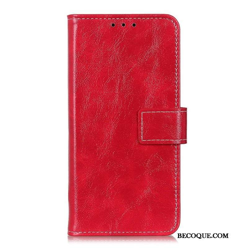 Etui Folio do Poco X4 Pro 5G Patentowe Szwy