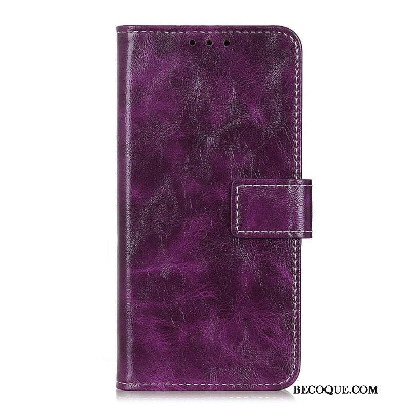 Etui Folio do Poco X4 Pro 5G Patentowe Szwy