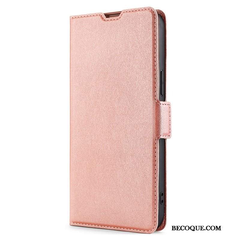 Etui Folio do Poco X4 Pro 5G Styl Z Bardzo Delikatnej Skóry