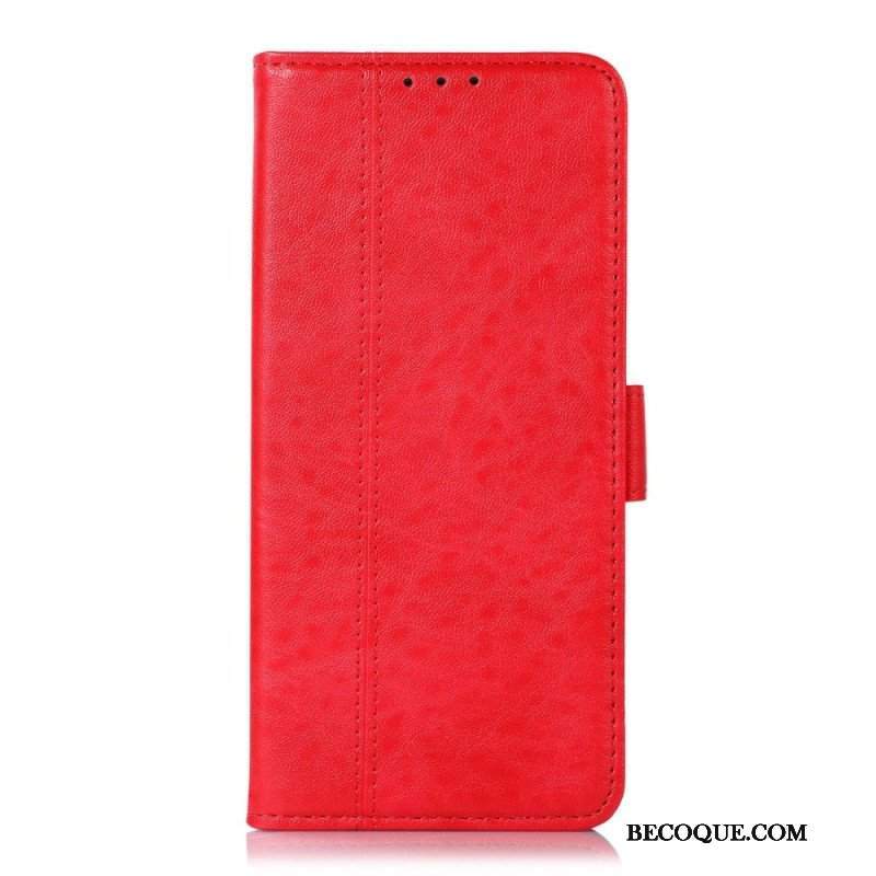 Etui Folio do Poco X4 Pro 5G Stylowa Skórzana Moda