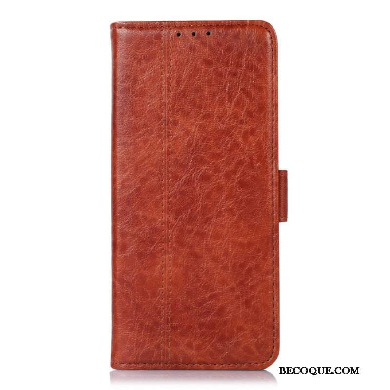 Etui Folio do Poco X4 Pro 5G Stylowa Skórzana Moda