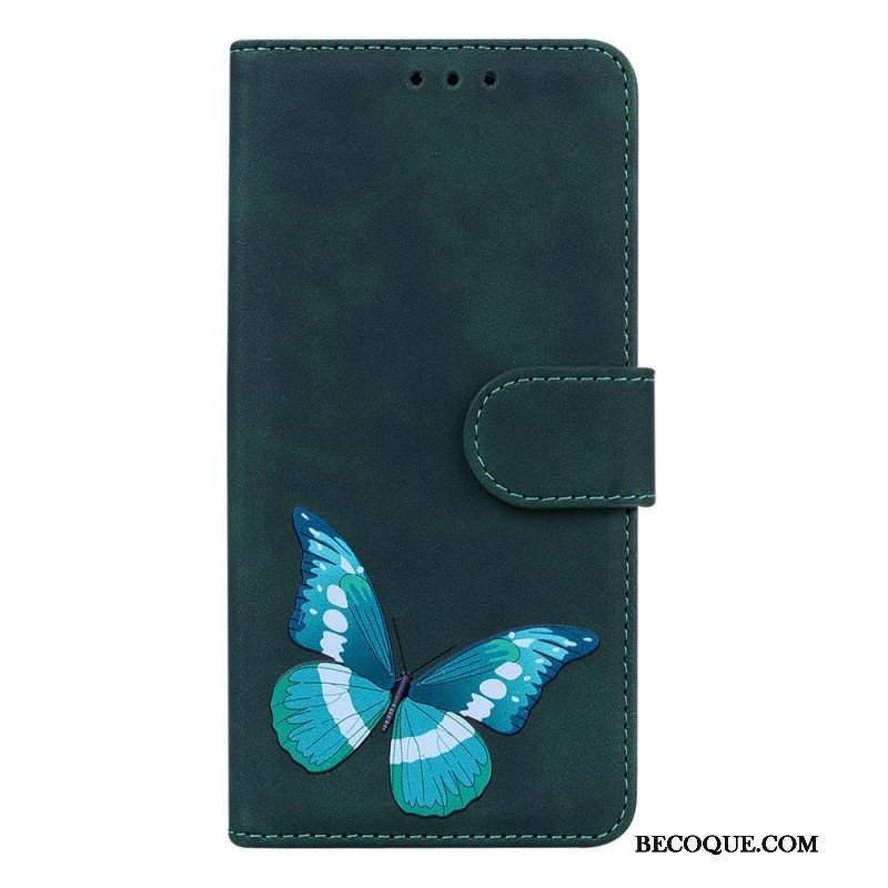 Etui Folio do Realme GT Neo 3 Wzór Motyla