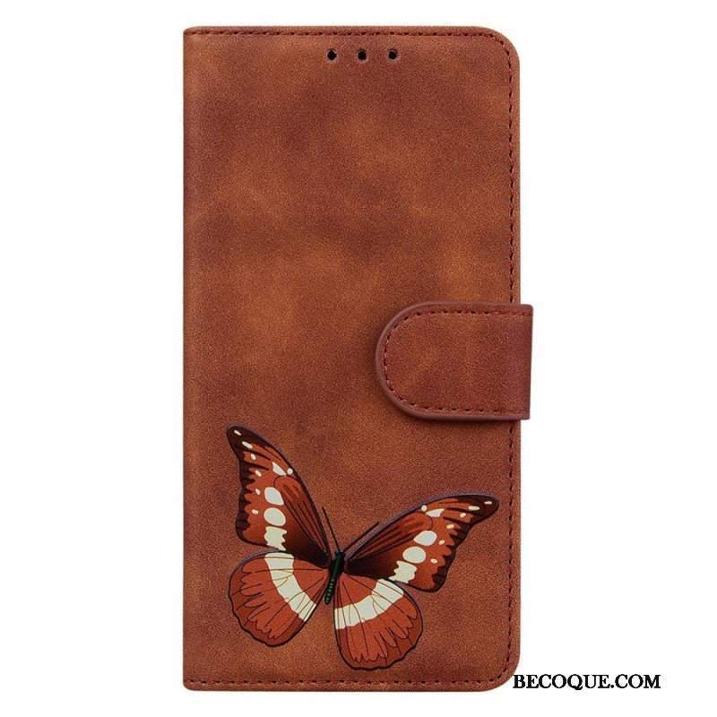 Etui Folio do Samsung Galaxy A14 / A14 5G Projekt Motyla