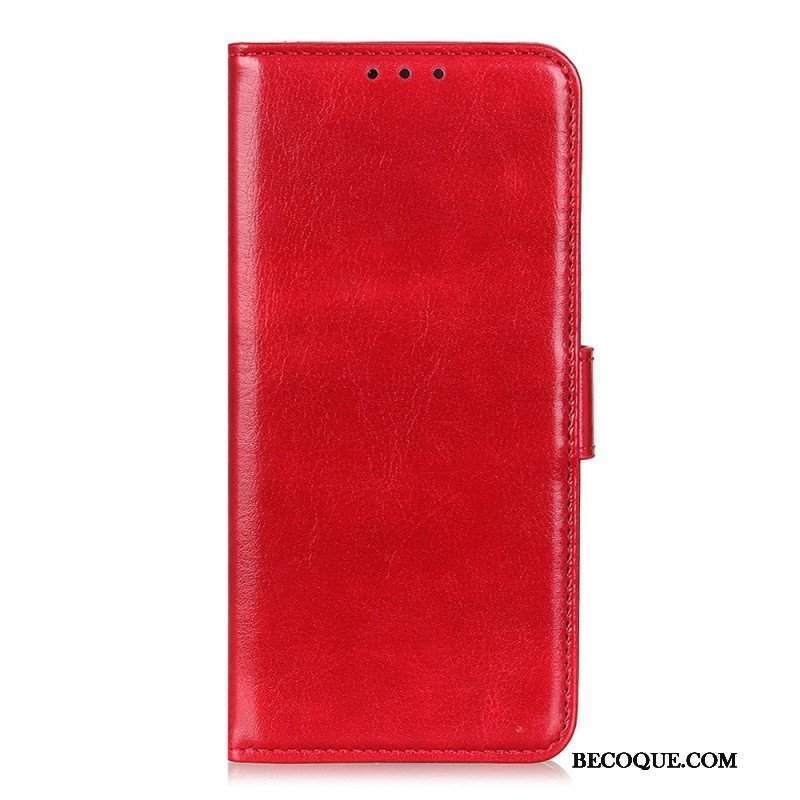 Etui Folio do Samsung Galaxy A14 / A14 5G Sztuczna Skóra Lakierowana