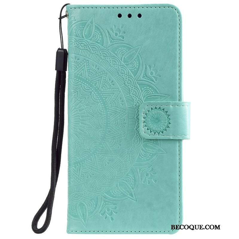 Etui Folio do Samsung Galaxy A42 5G Mandala Słońca