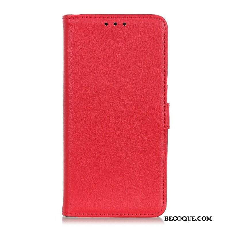 Etui Folio do Samsung Galaxy A52 4G / A52 5G / A52s 5G Tradycyjnie Liczi