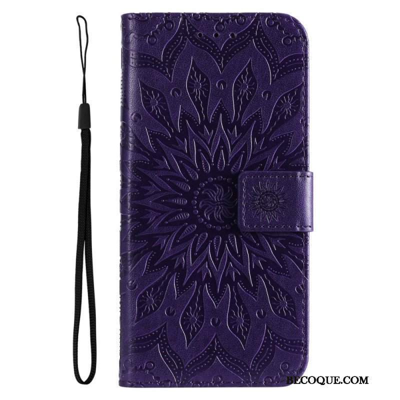 Etui Folio do Samsung Galaxy A53 5G Słonecznik