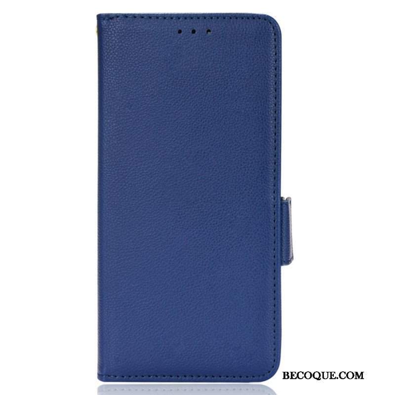 Etui Folio do Samsung Galaxy A53 5G Tradycyjna Sztuczna Skóra Liczi