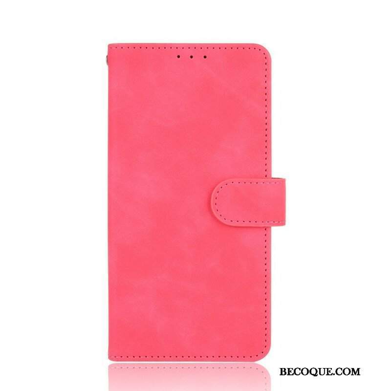 Etui Folio do Samsung Galaxy M12 / A12 Dotyk Skóry