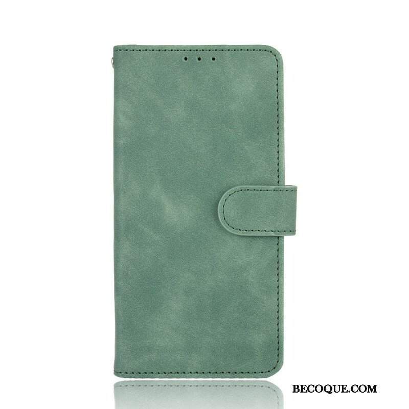 Etui Folio do Samsung Galaxy M12 / A12 Dotyk Skóry