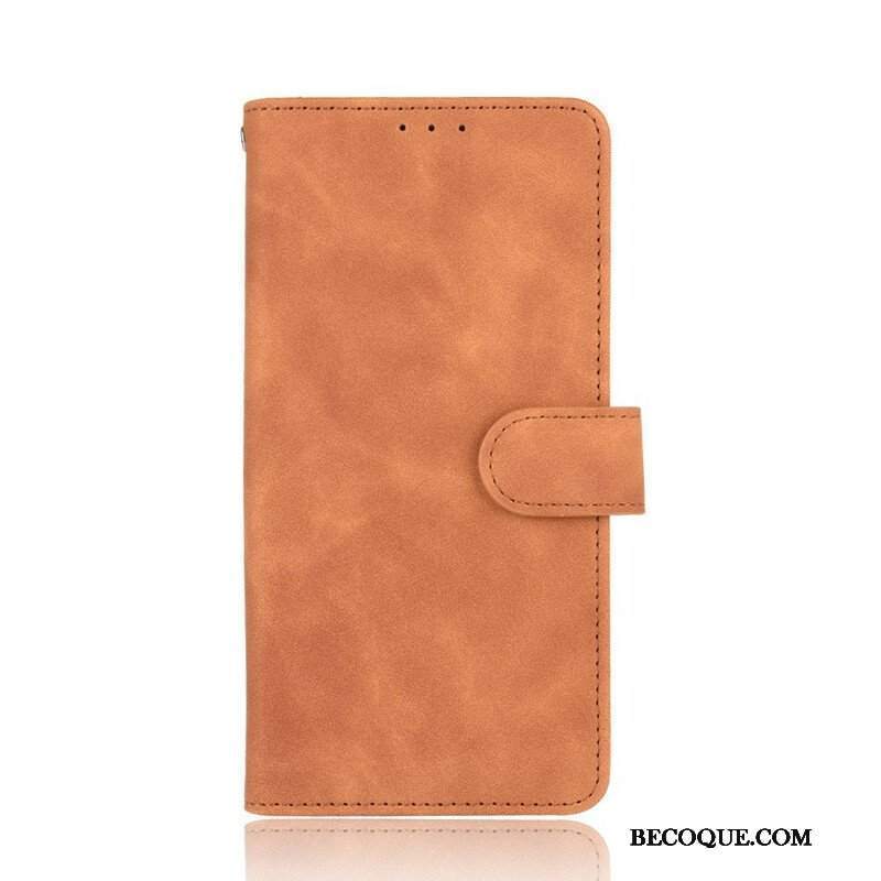 Etui Folio do Samsung Galaxy M12 / A12 Dotyk Skóry