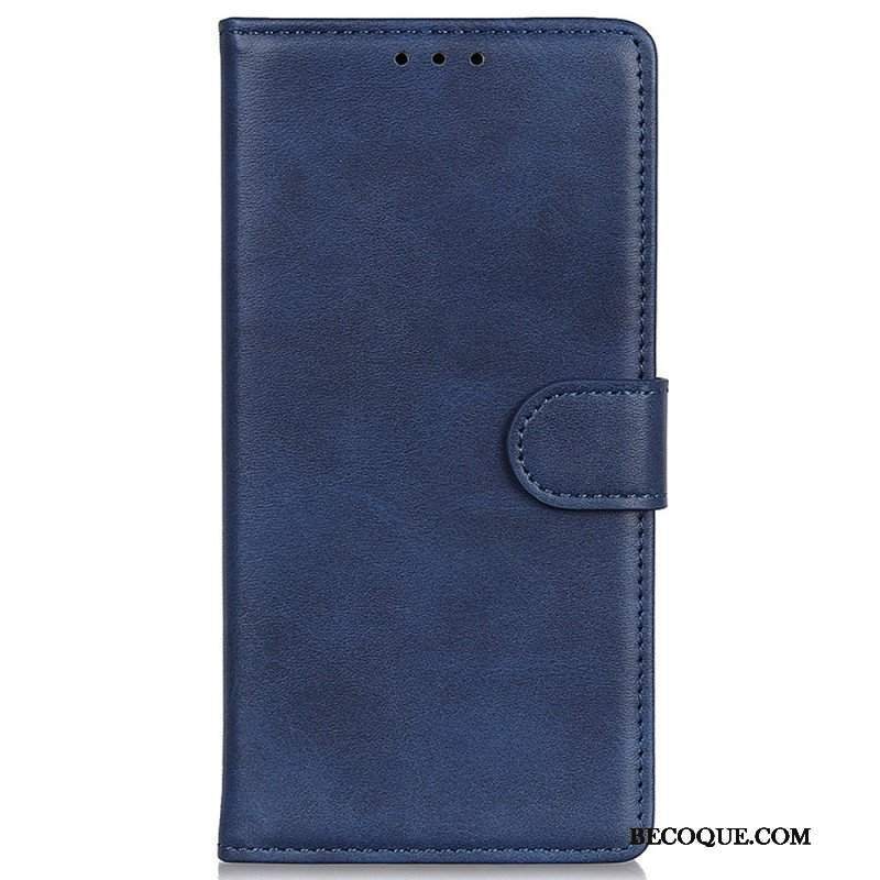 Etui Folio do Samsung Galaxy M13 Matowa Sztuczna Skóra