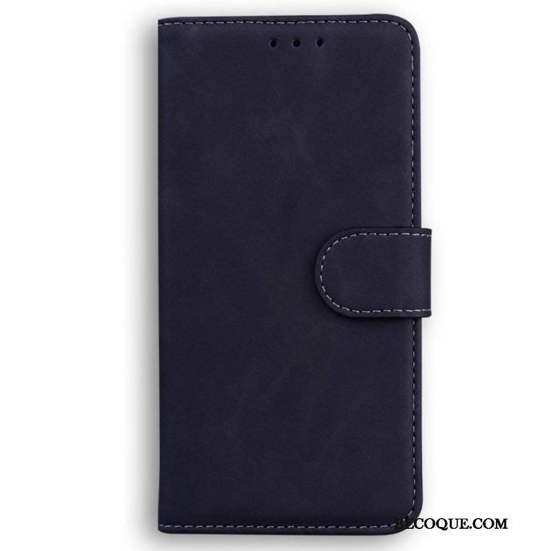 Etui Folio do Samsung Galaxy M13 Skórzany Efekt Couture