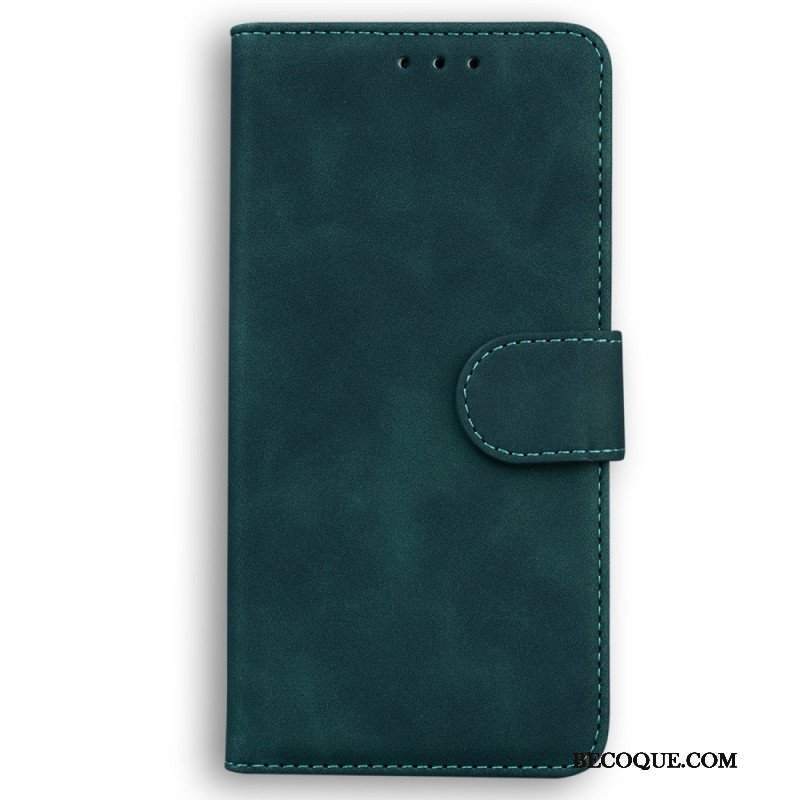 Etui Folio do Samsung Galaxy M13 Skórzany Efekt Couture