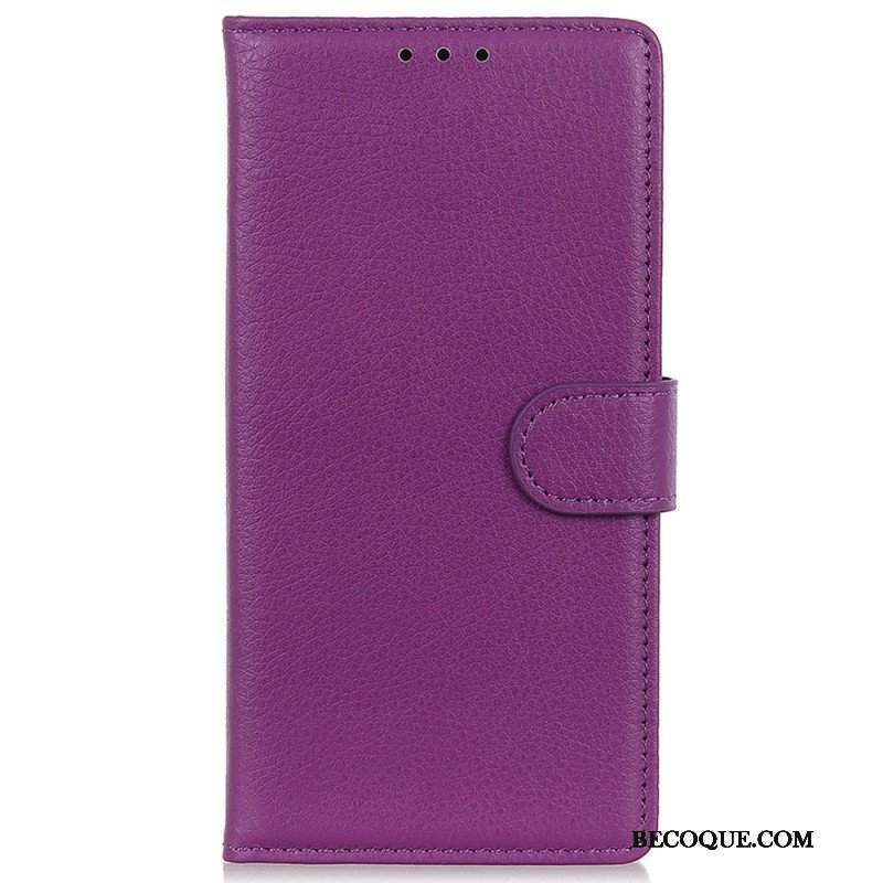 Etui Folio do Samsung Galaxy M13 Tradycyjna Sztuczna Skóra