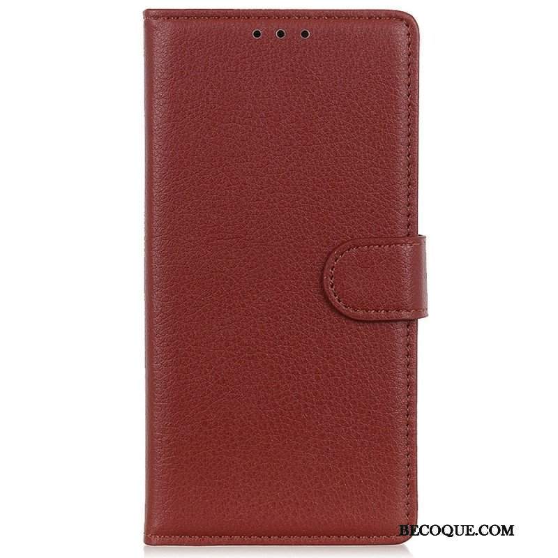 Etui Folio do Samsung Galaxy M13 Tradycyjna Sztuczna Skóra