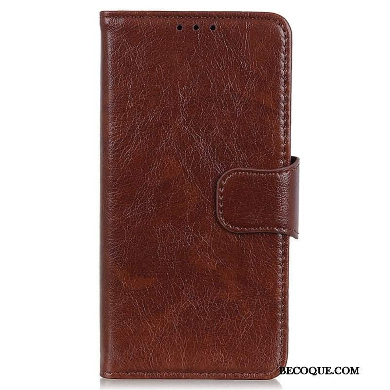 Etui Folio do Samsung Galaxy M23 5G Dwoina Skóry Nappa