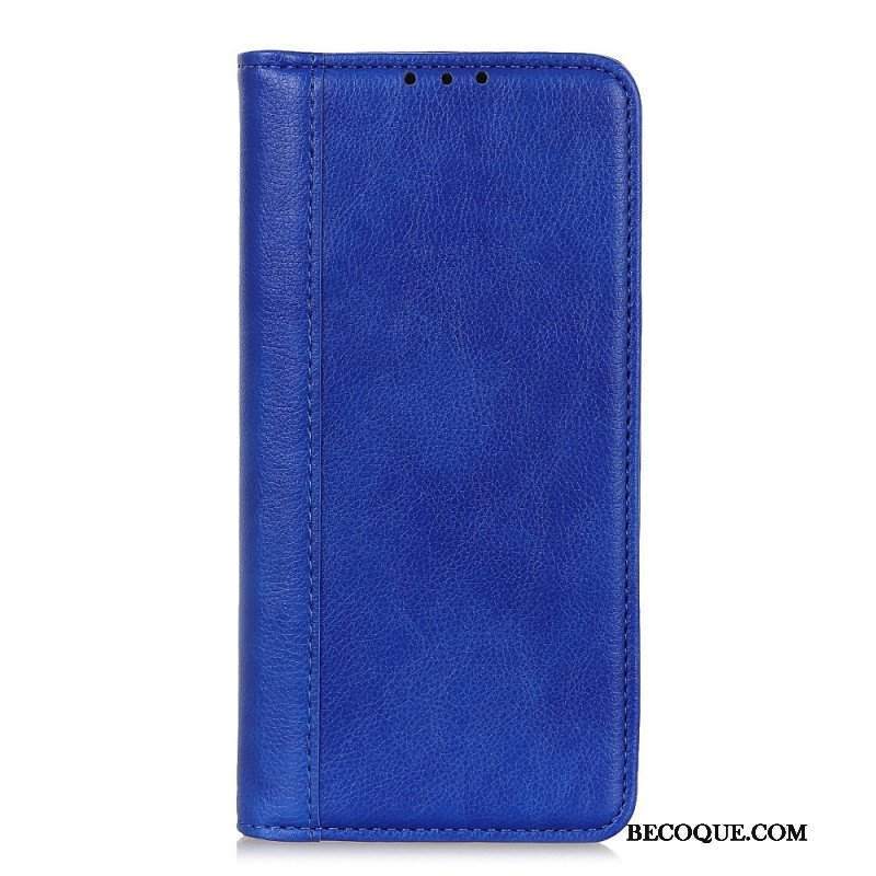 Etui Folio do Samsung Galaxy M52 5G Pleciona Skóra