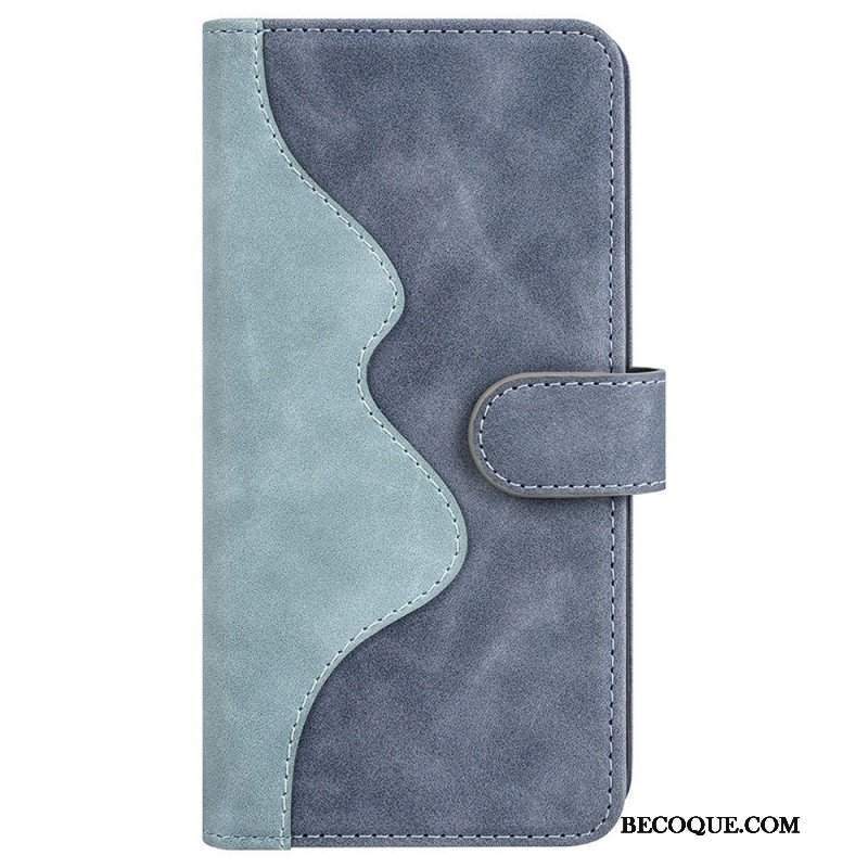 Etui Folio do Samsung Galaxy M53 5G Skórzany Styl Fali