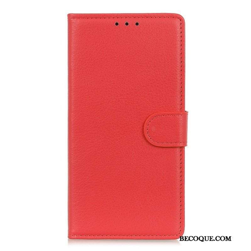 Etui Folio do Samsung Galaxy M53 5G Tradycyjna Sztuczna Skóra