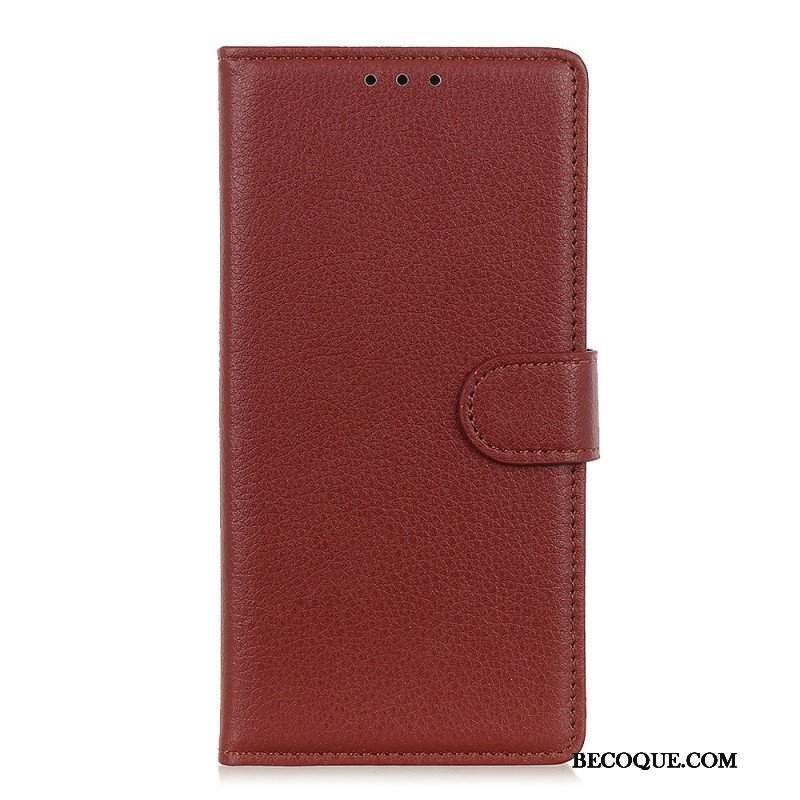 Etui Folio do Samsung Galaxy M53 5G Tradycyjna Sztuczna Skóra